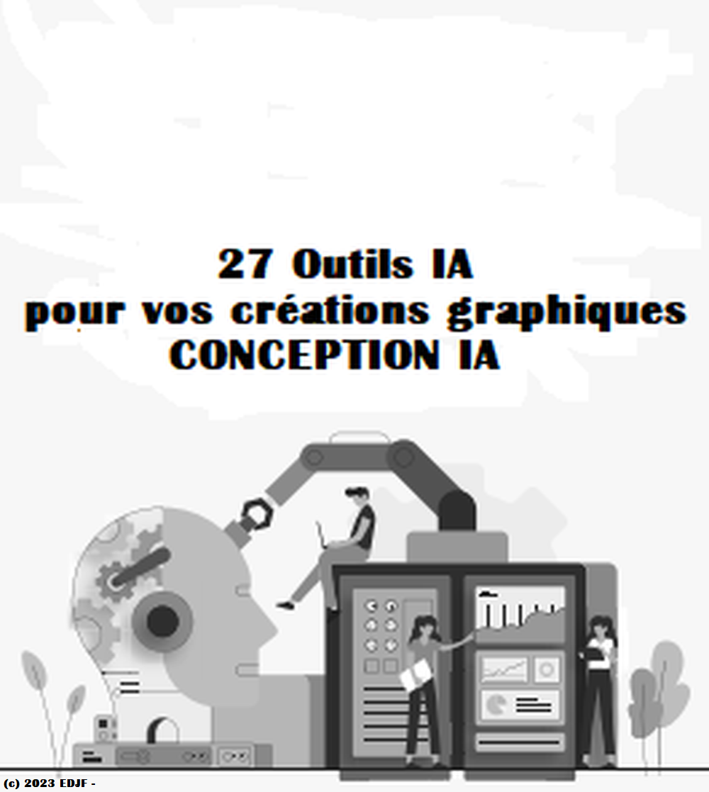 27 Outils IA pour vos diverses créations graphique, conception IA